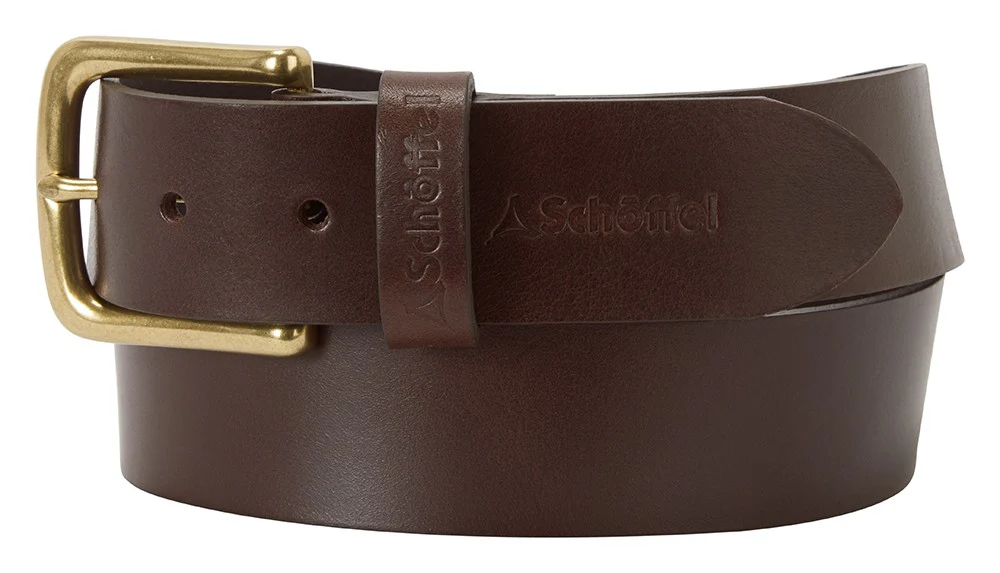 Castleton Leather Belt - Dark Brown - Image 3