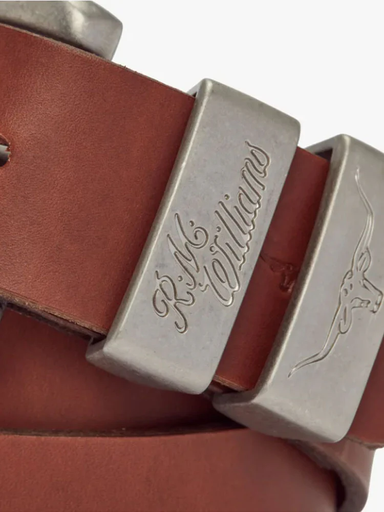 Drover Belt - Dark Tan - Image 3