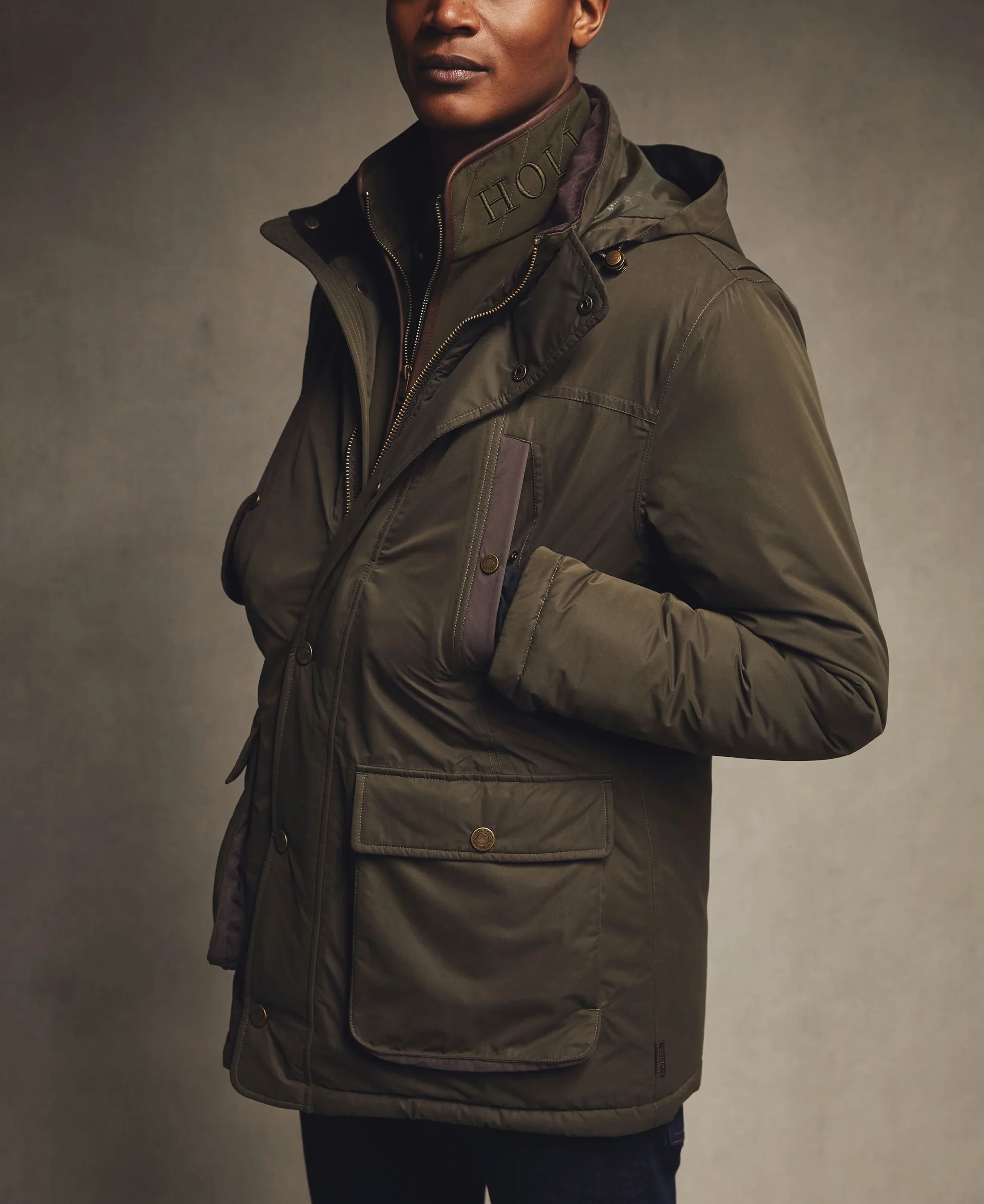 Stamford Field Coat - Khaki - Image 8