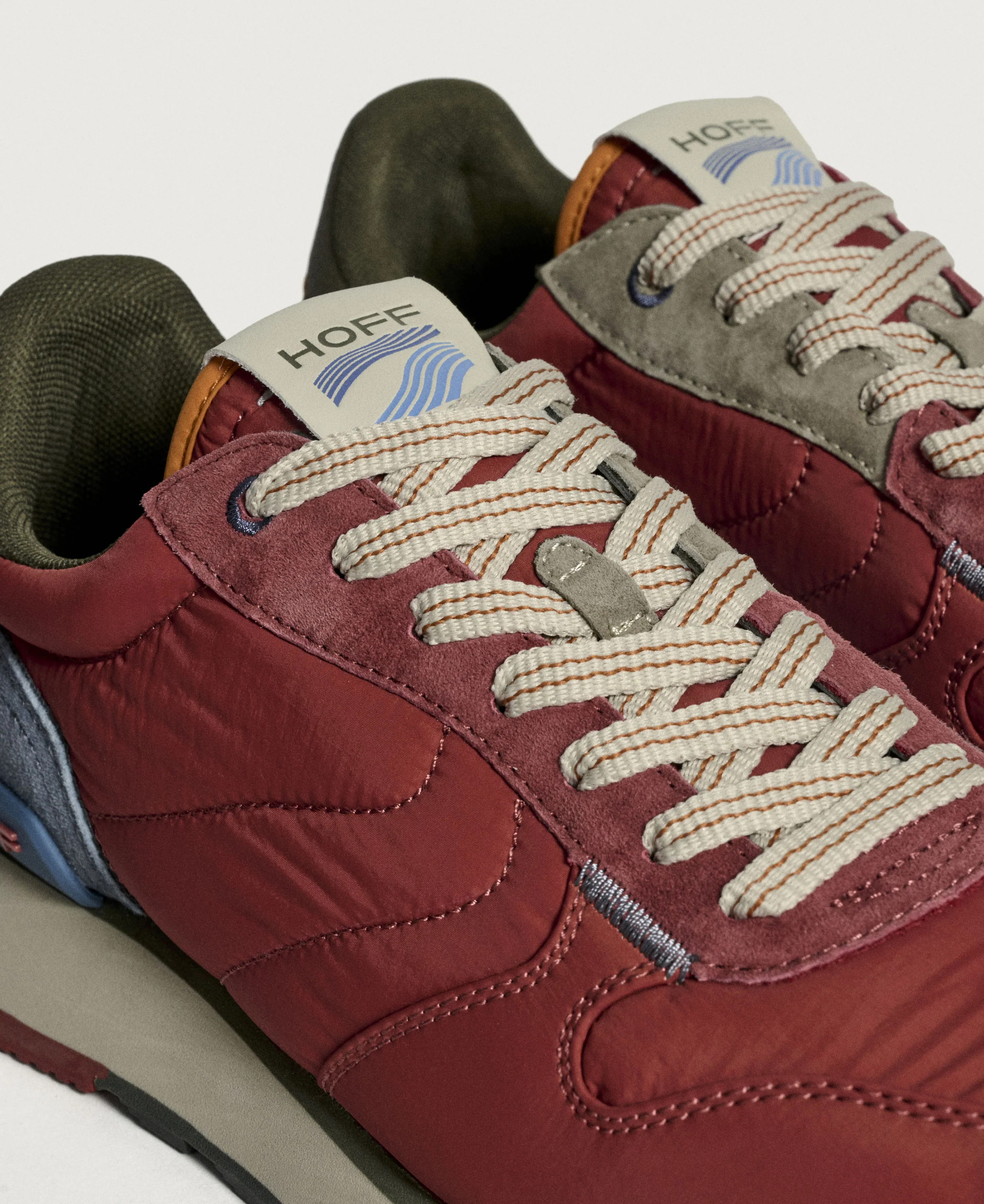 Track & Field Trainers - Burgundy/Blue - Image 3