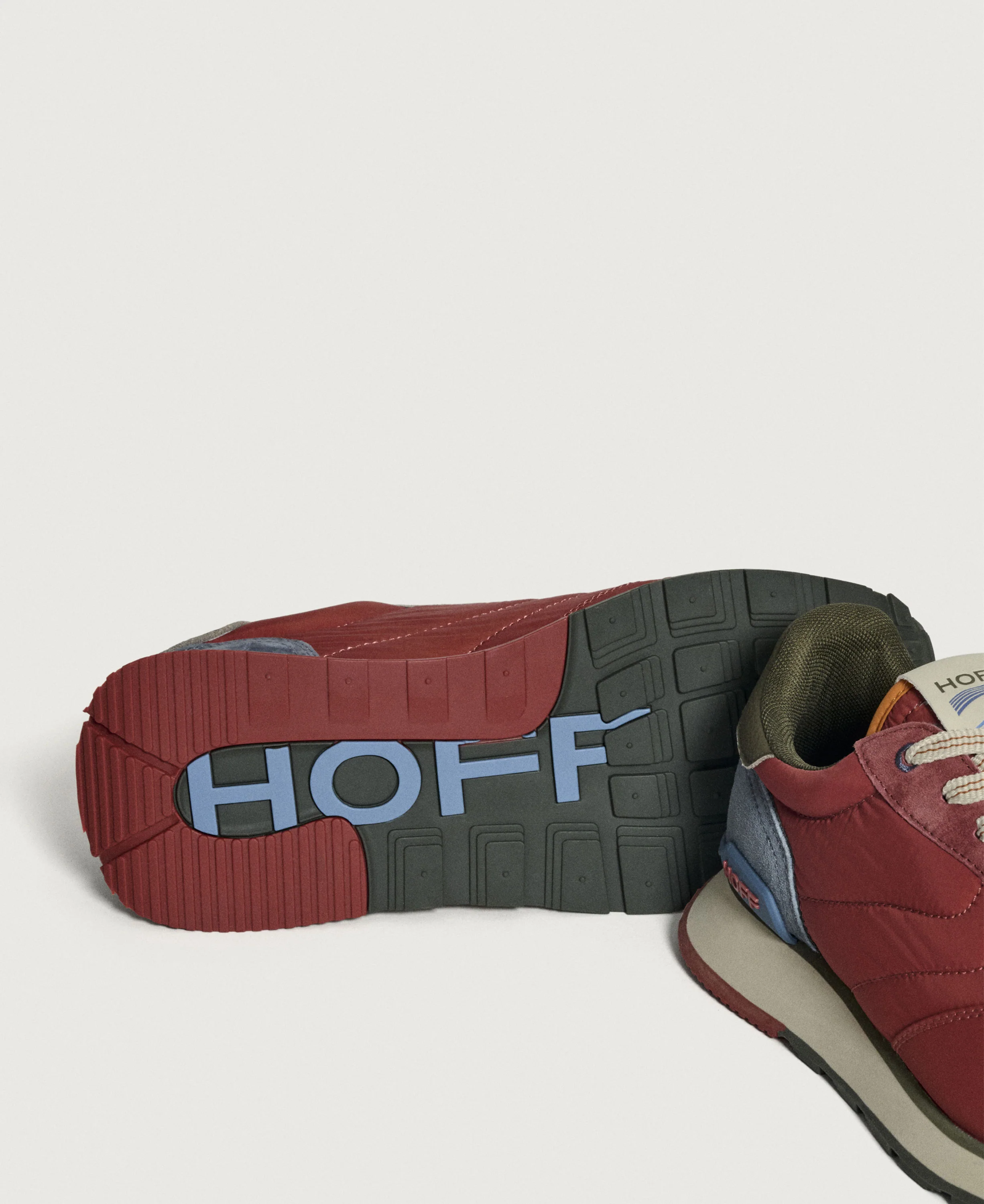 Track & Field Trainers - Burgundy/Blue - Image 4