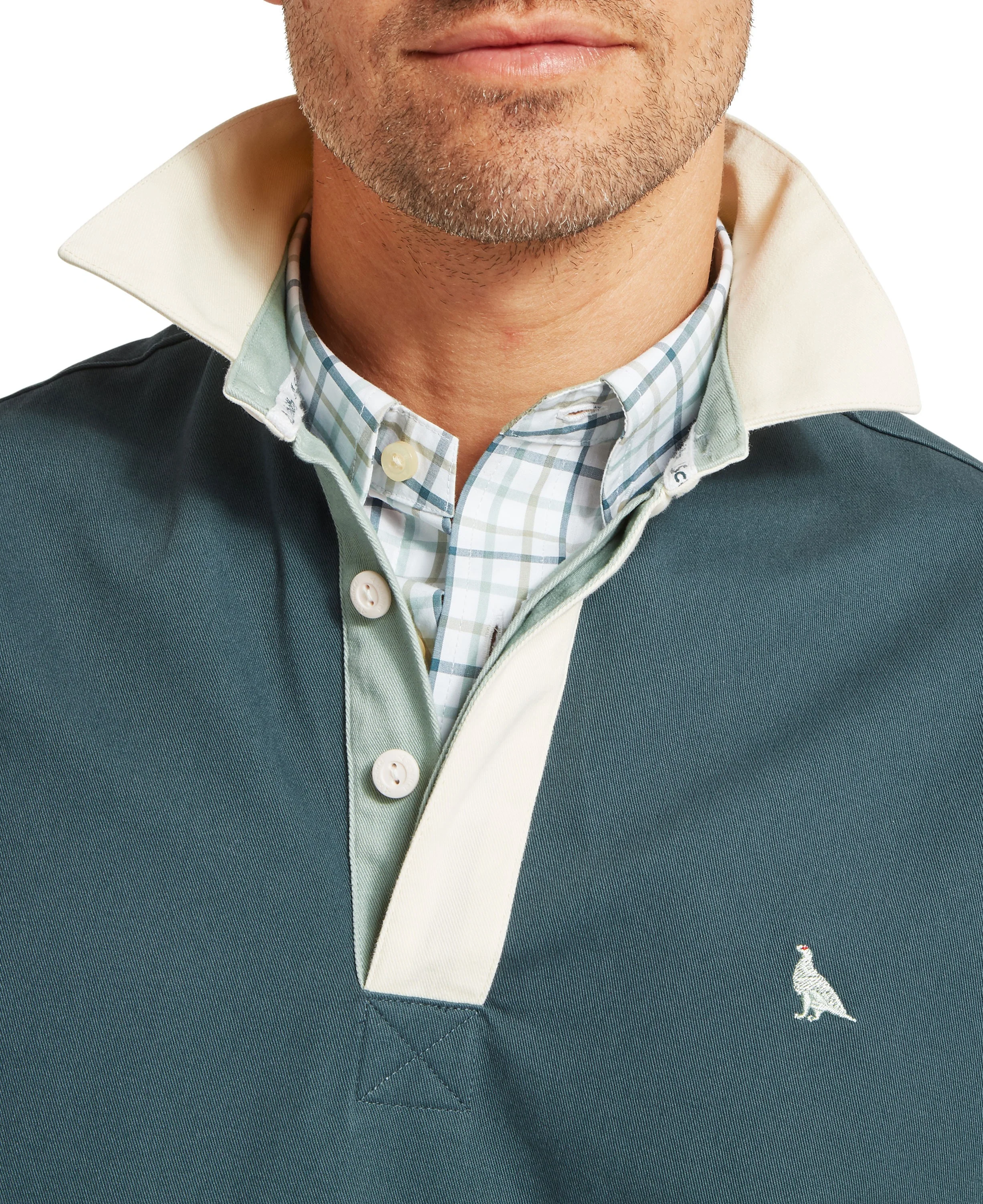 Truro Deck Shirt - Deep Ocean Blue - Image 4