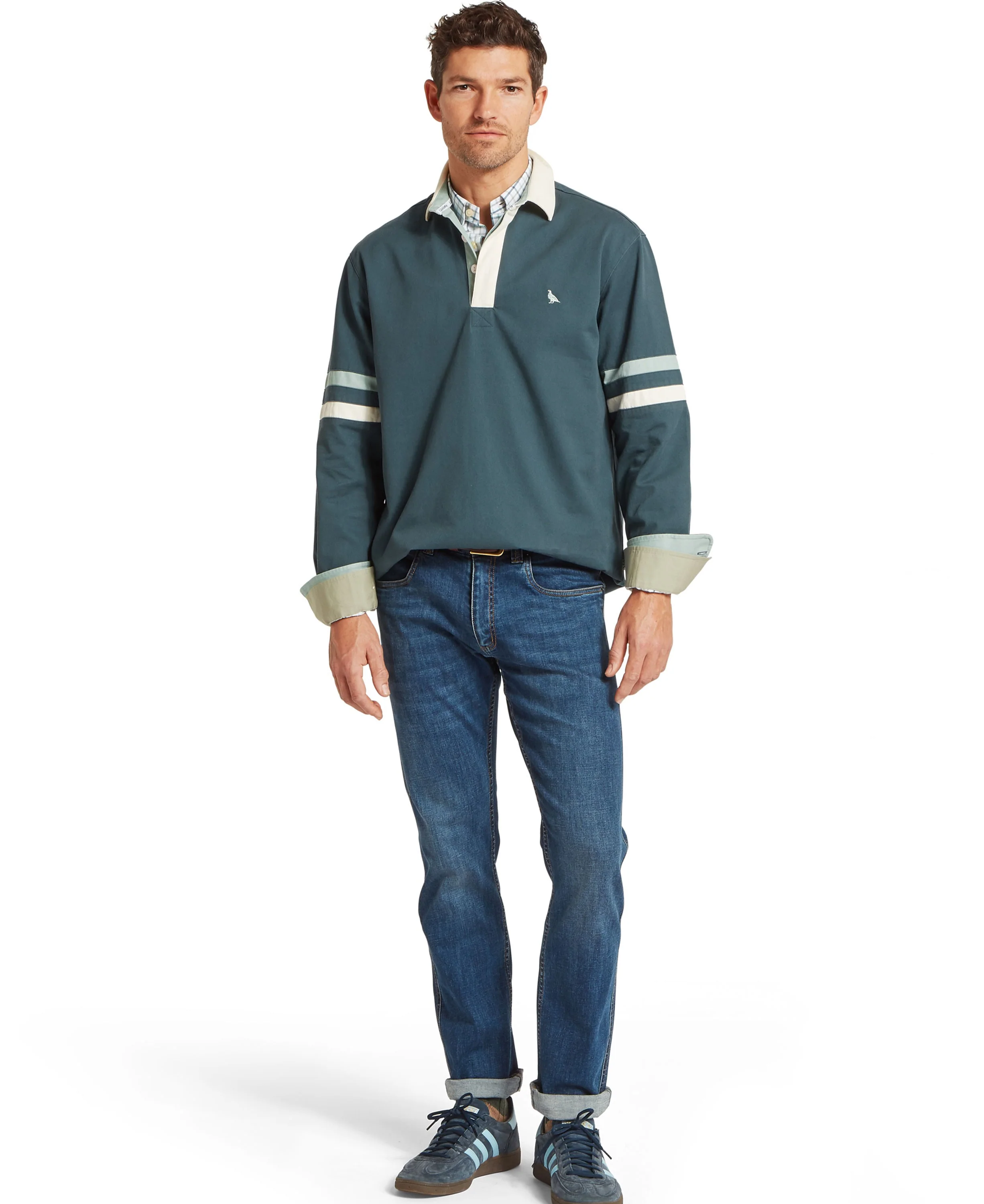 Truro Deck Shirt - Deep Ocean Blue - Image 5