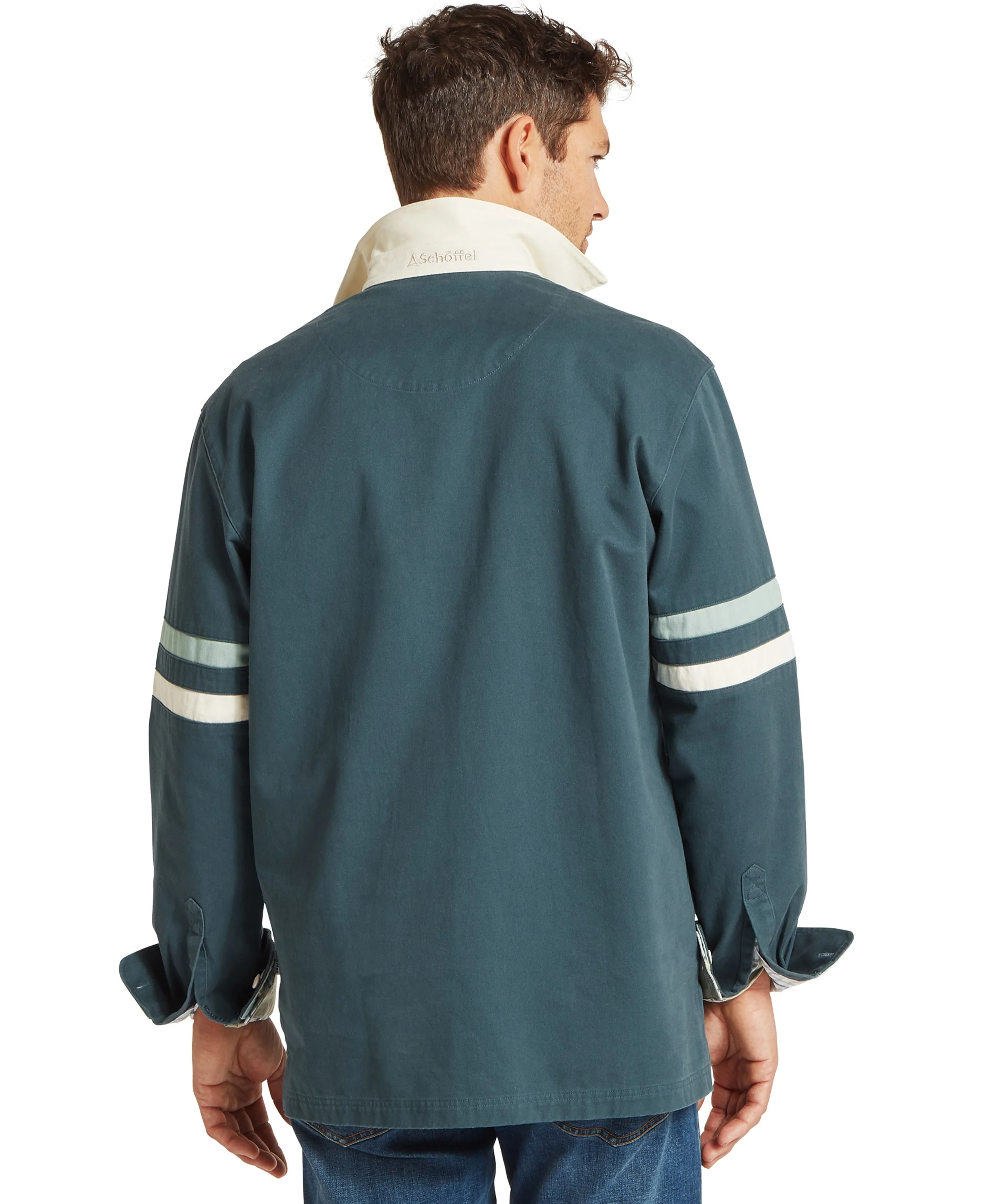 Truro Deck Shirt - Deep Ocean Blue - Image 6
