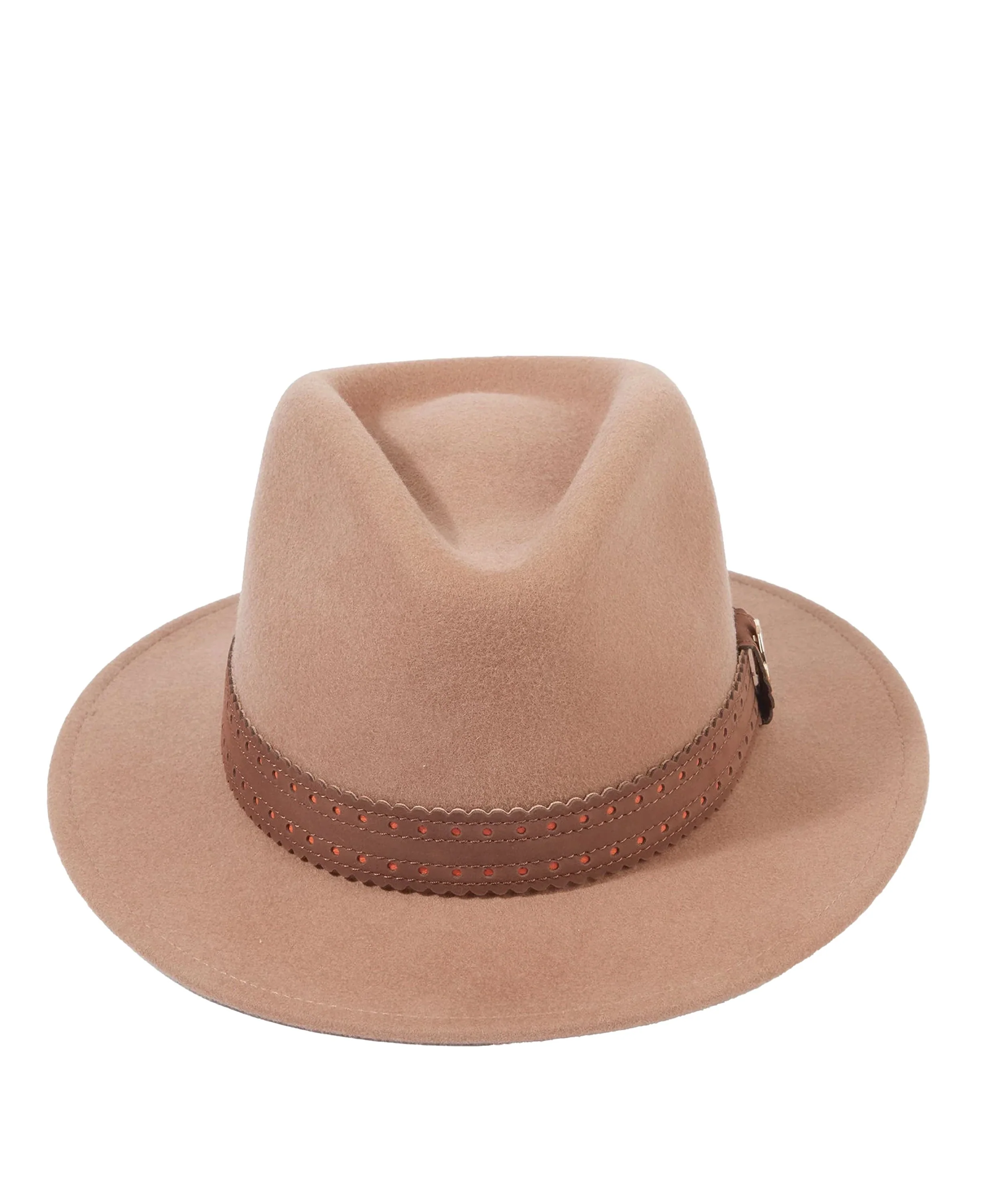 x Fairfax & Favor Waveney Fedora - Camel - Image 3