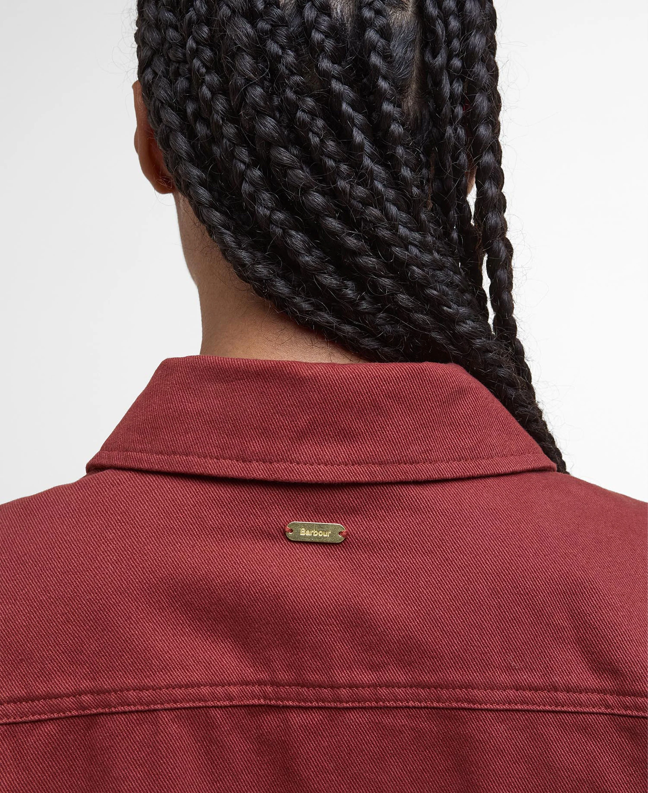 Willow Overshirt - Burnt Henna - Image 7