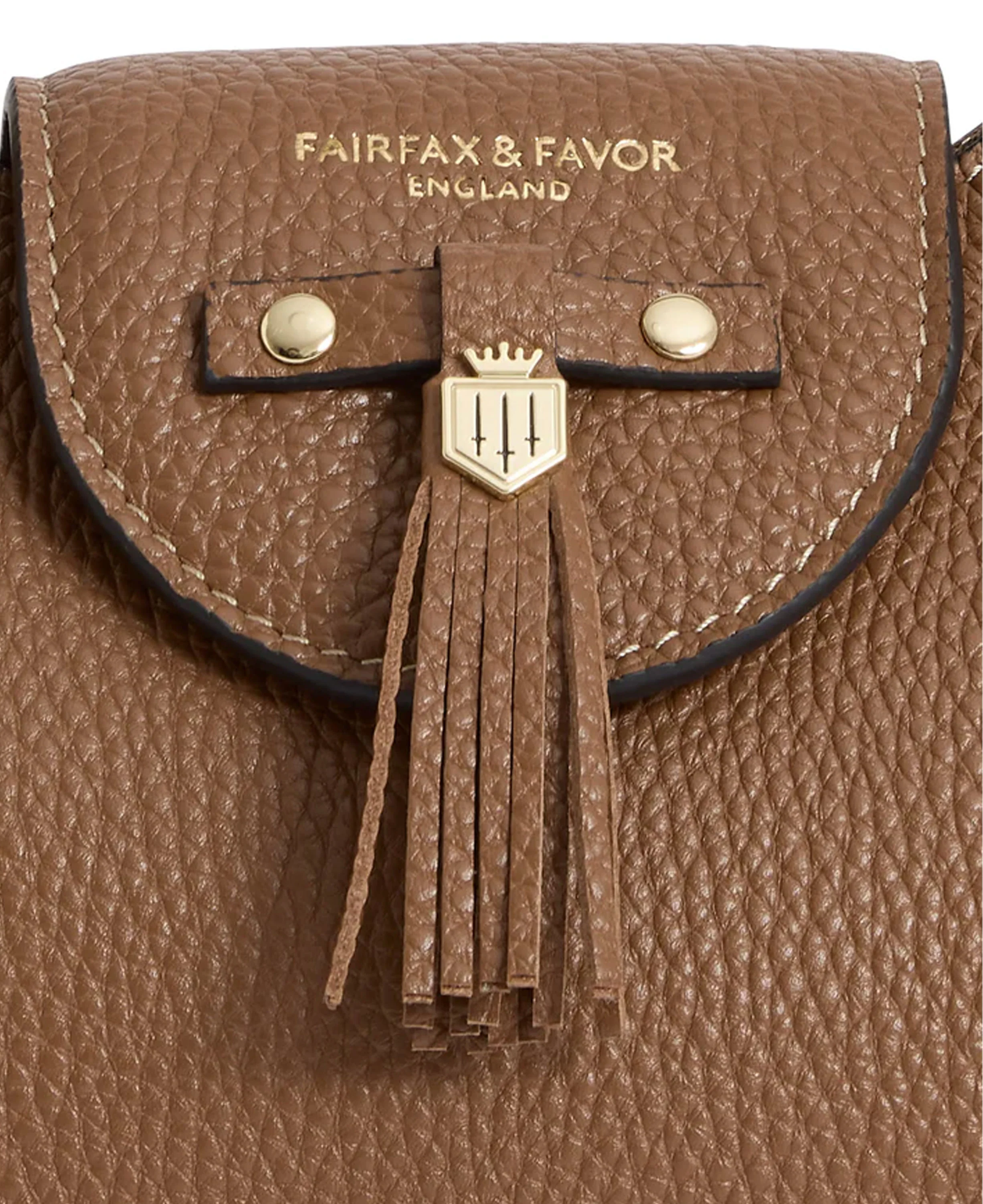 Windsor Shoulder Bag - Tan Leather - Image 6