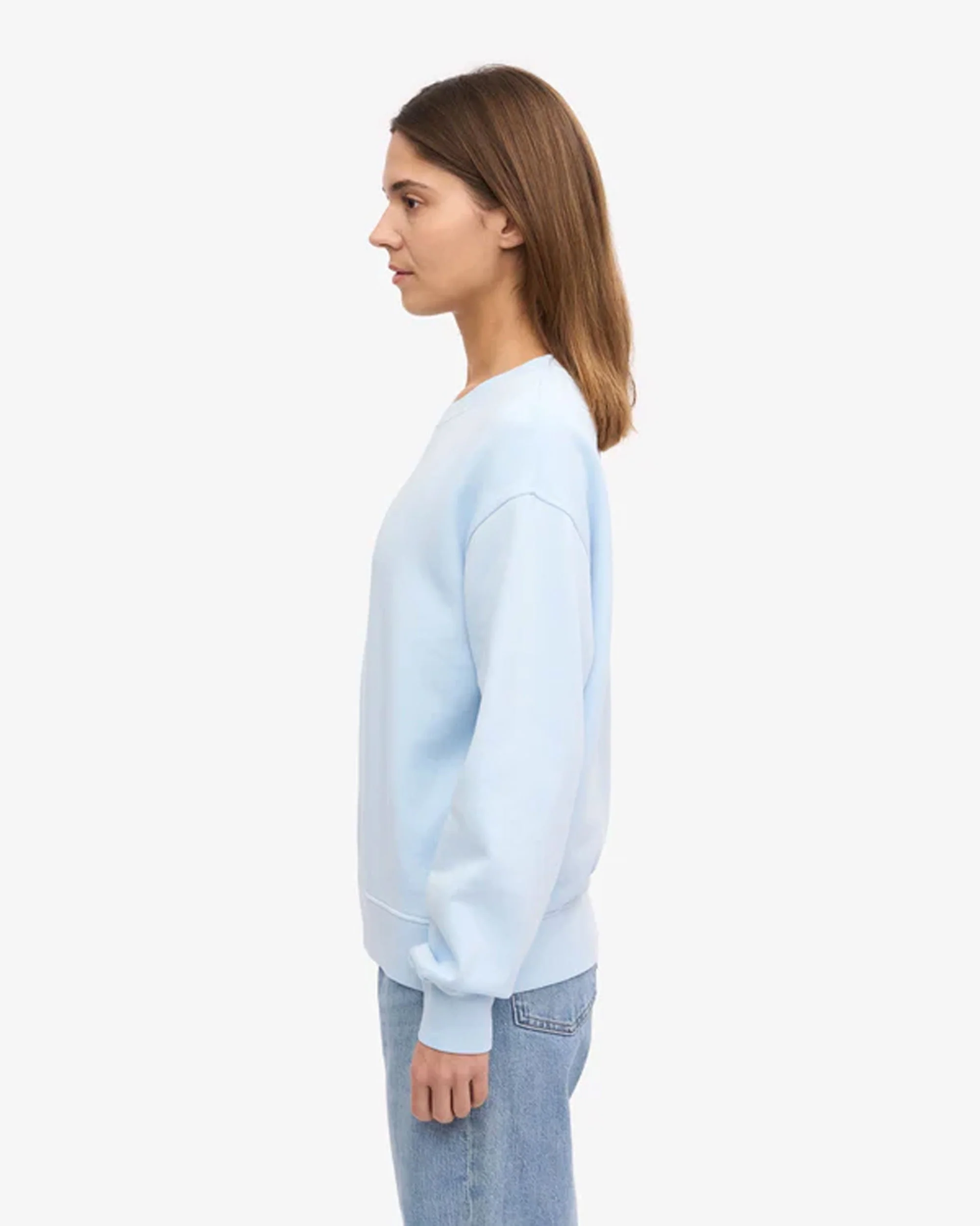 Women Classic Organic Crew - Polar Blue - Image 3