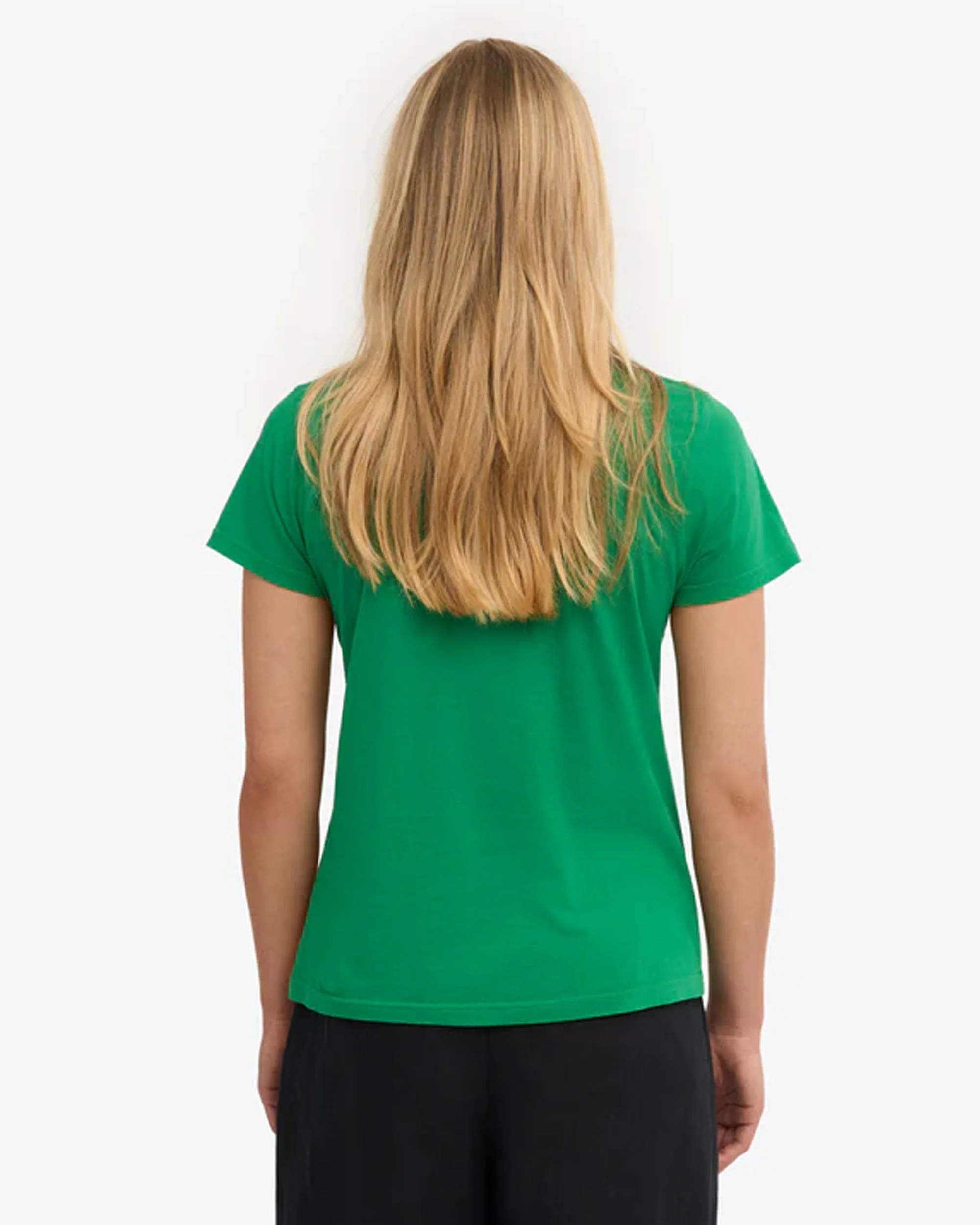 Women Light Organic Tee - Kelly Green - Image 3