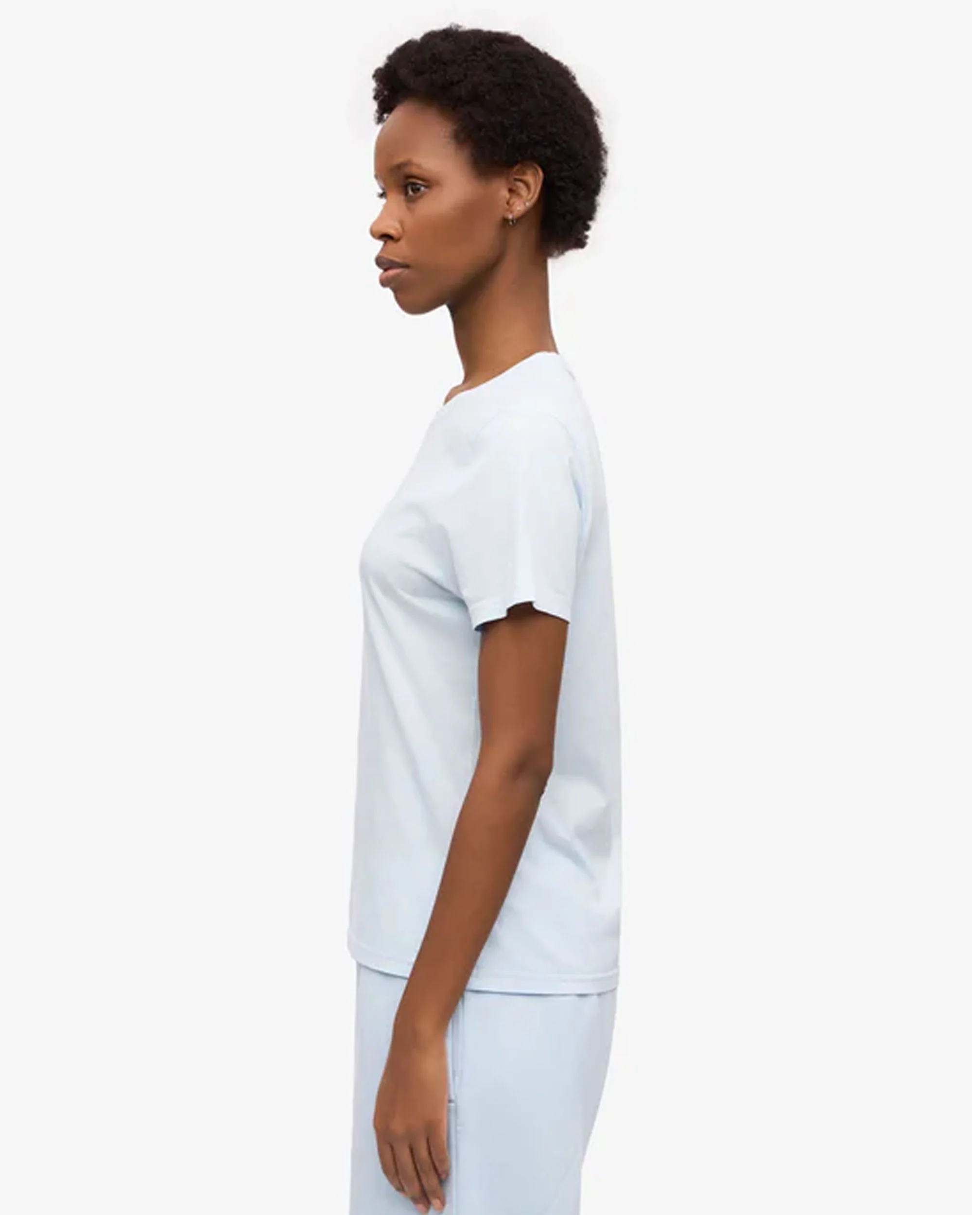 Women Light Organic Tee - Polar Blue - Image 3