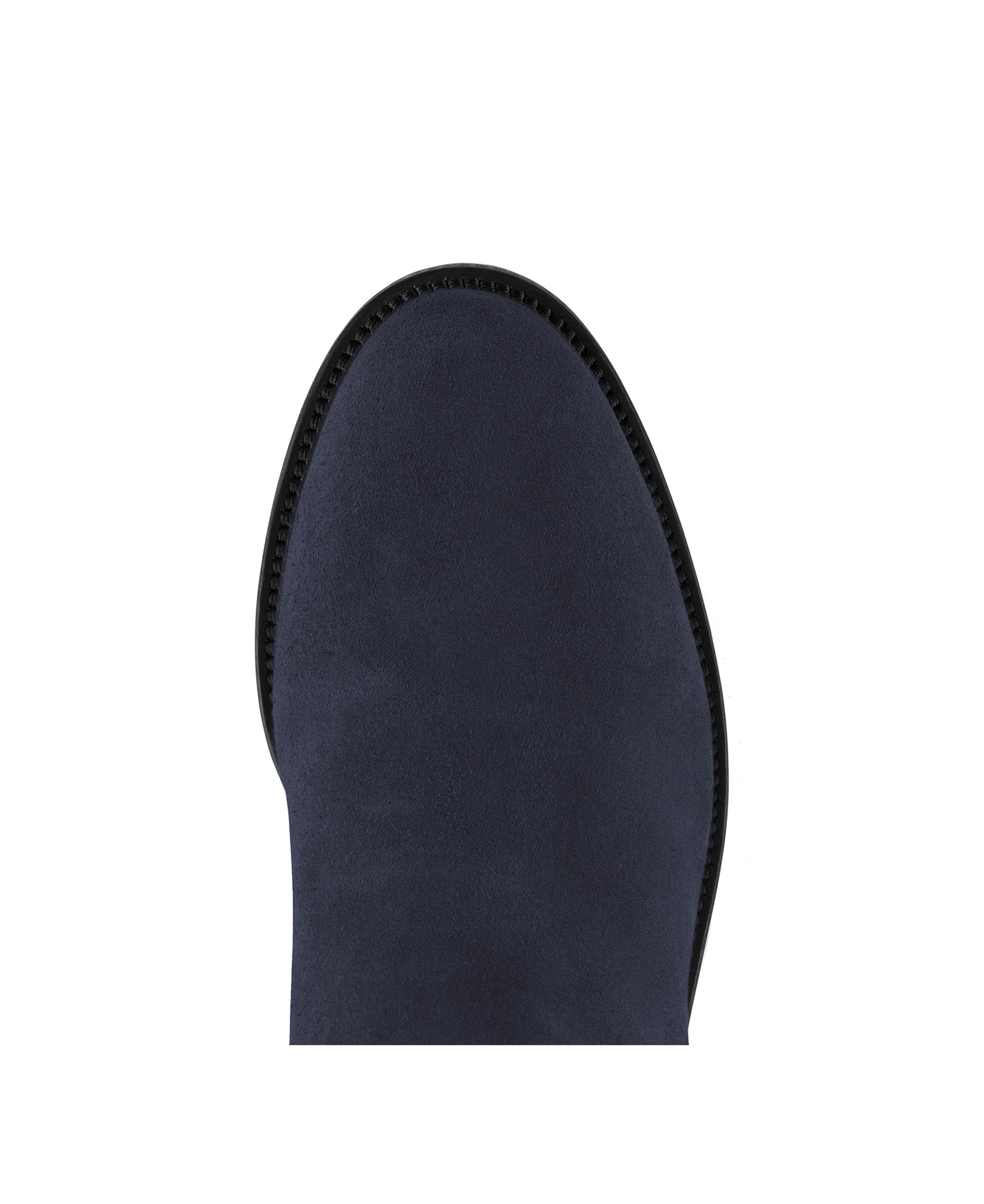 Regina Heeled Boot - Navy - Image 5