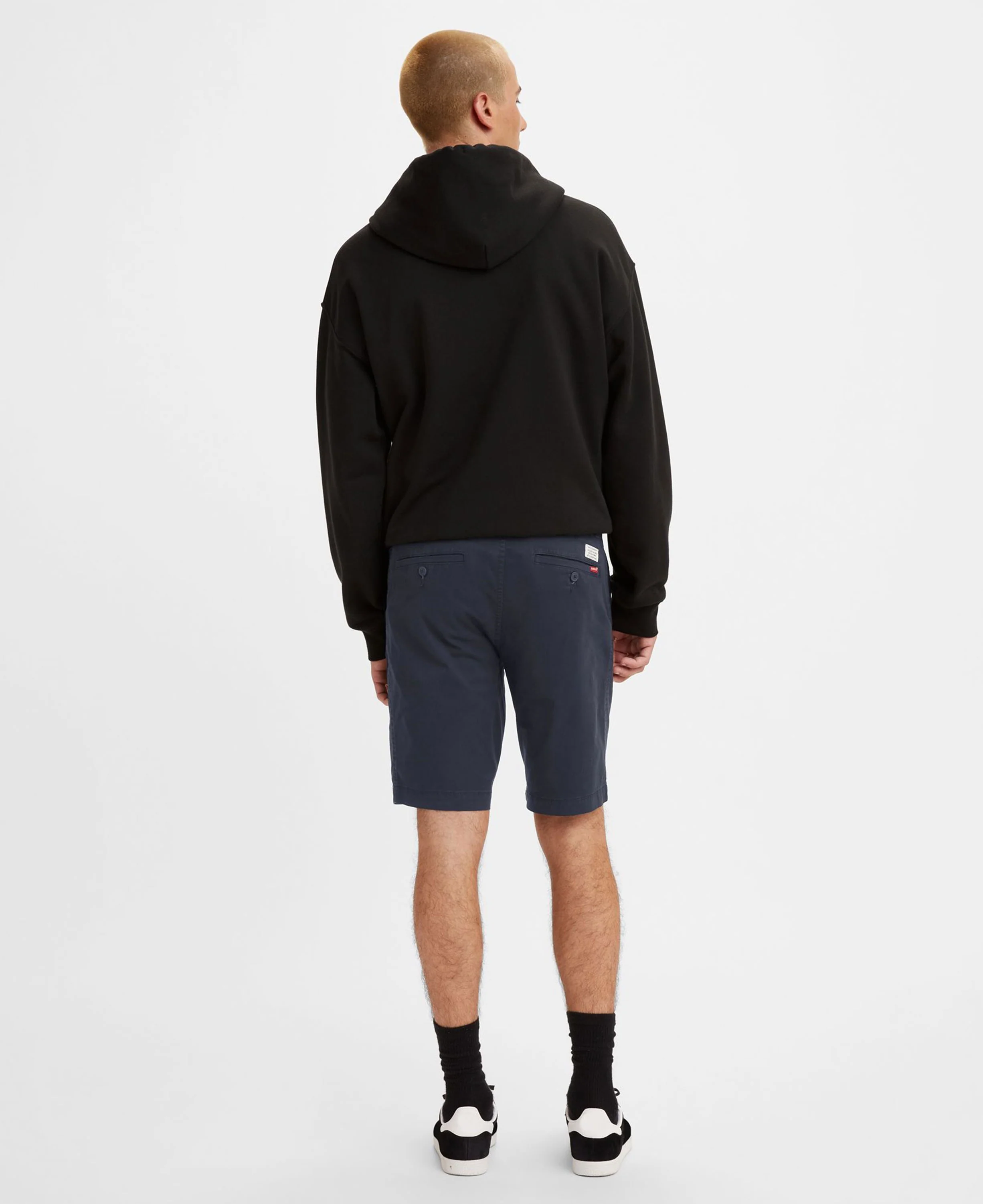Chino Shorts - Baltic Navy Lightweight Microsand Twill - Image 3